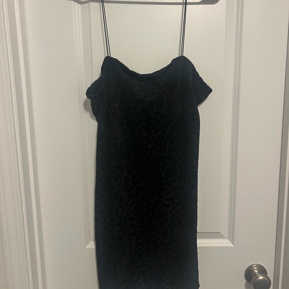 Wild Fable Black Slip Mini Dress